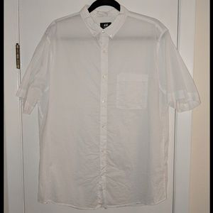 H&M Short Sleeve Button Up